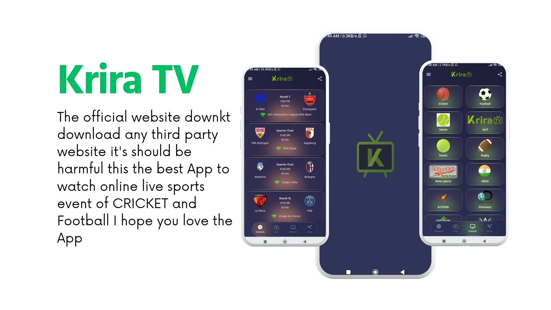 Krira tv apk download